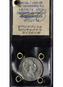 1885 Lire 2 Moneta Conservazione BB/SPL Rara Sigillata Umberto I